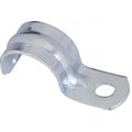 Gizmo 1902 EMT One Hole Strap  Gray - 0.75 in., 50PK GI156192